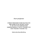 Acer H7850BD Handleiding