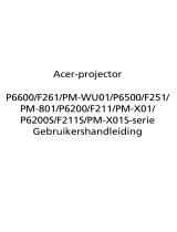 Acer PM-801 Handleiding
