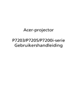 Acer P7205 Gebruikershandleiding