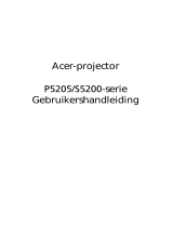 Acer P5205 Gebruikershandleiding