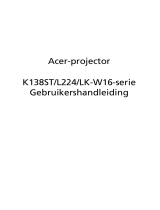 Acer K138ST Handleiding
