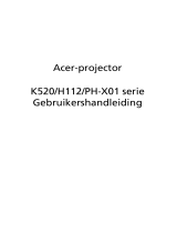 Acer K520 Gebruikershandleiding