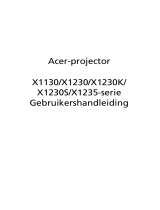 Acer X1230K Gebruikershandleiding