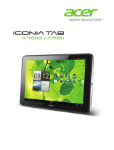 Acer A701 Handleiding