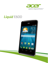Acer Liquid E600 Handleiding