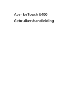 Acer E400 Gebruikershandleiding