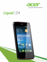 Acer Liquid Z4 Duo - Z160 Handleiding