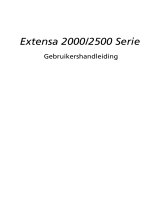 Acer Extensa 2000 series de handleiding