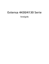 Acer Extensa 4130 Snelstartgids