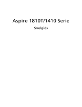 Acer Aspire 1410 (11.6'') Snelstartgids