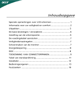 Acer G225HQL Gebruikershandleiding