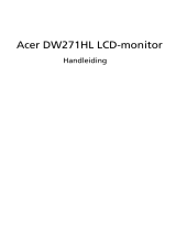 Acer DW271HL Gebruikershandleiding