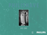 Philips hs 190 microgroove Handleiding