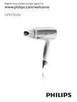 Philips HP8190/00 Handleiding