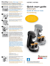 SENSEO® HD7827/50 Snelstartgids