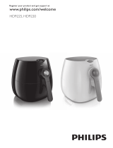 Philips HD9220 Viva Collection Airfryer Fritteuse Handleiding