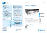 Philips DVDR3432V/12 Snelstartgids