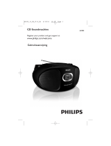 Philips AZ302 Handleiding