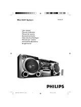 Philips FWM377/12 Handleiding