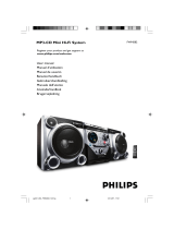 Philips fwm582 Handleiding