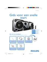 Philips FWM582/12 Snelstartgids