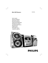 Philips fwm 730 Handleiding