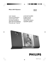 Philips mc 230 Handleiding