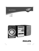 Philips MC222 Handleiding