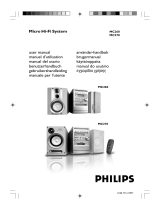 Philips mc 260 Handleiding