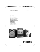 Philips mcm 190 Handleiding