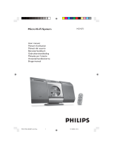 Philips MCM275 Handleiding