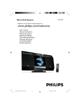 Philips mcm 277 12 Handleiding