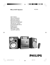 Philips mcm 390 Handleiding
