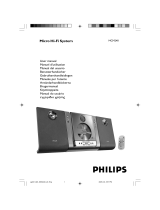 Philips MCM240/22 Handleiding