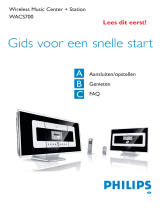 Philips WAC700/22 Snelstartgids