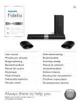 Fidelio B5/12 Handleiding