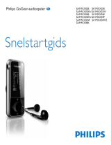 Philips SA1MXX04B/02 Snelstartgids