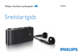 Philips SA018102B/02 Snelstartgids