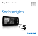 Philips SA1MUS08K/02 Snelstartgids