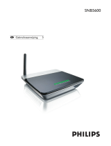 Philips snb5600 54mbps 802 11b g wireless router Handleiding