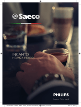 Saeco INCANTO HD8921 Handleiding