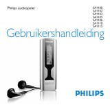 Philips sa 1100 512mb Handleiding