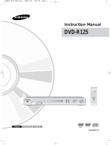 Samsung DVD-R125 Handleiding