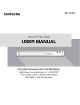 Samsung BD-J5900 Handleiding