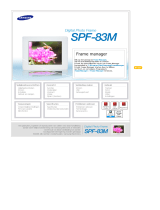 Samsung SPF-83M Handleiding