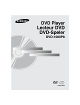 Samsung DVD-1080P8 Handleiding