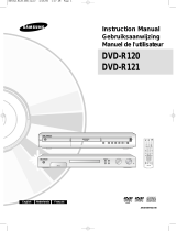 Samsung DVD-R121 Handleiding