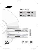 Samsung DVD-VR336 Handleiding