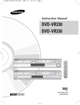 Samsung DVD-VR330 Handleiding