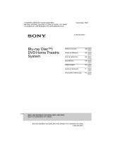 Sony BDV-N9100WL Gebruikershandleiding